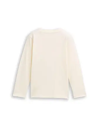 TOM TAILOR | Jungen Langarmshirt | weiss